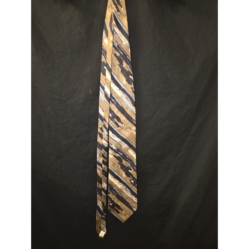 PIERRE BALMAIN Luxury Men's 100% Italian Silk Tie Multi-Color‎